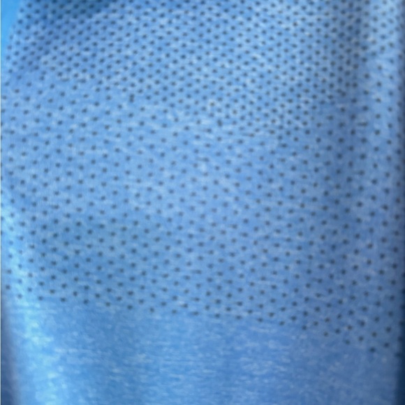 ADIDAS Climacool Men’s Short Sleeve Polo. Blue W/ Black Speckles Chest. Size XL - Picture 5 of 7